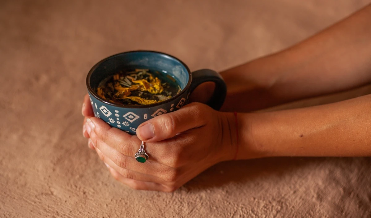 marigold tea marigold tea