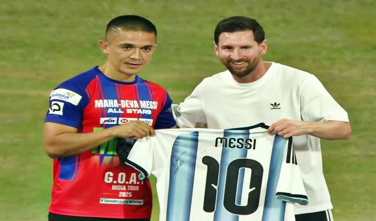 Sunil Chhetri messi Sunil Chhetri messi