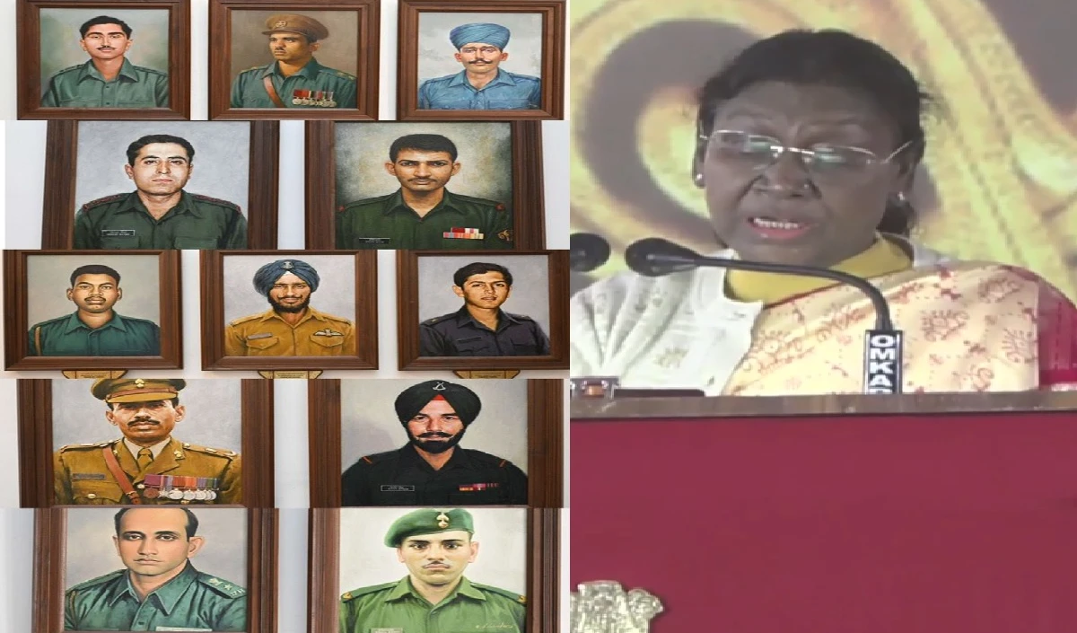 21 परम वीर चक्र विजेताओं की तस्वीर, वीजिटर्स को राष्ट्रीय नायकों के बारे में बताना मकसद