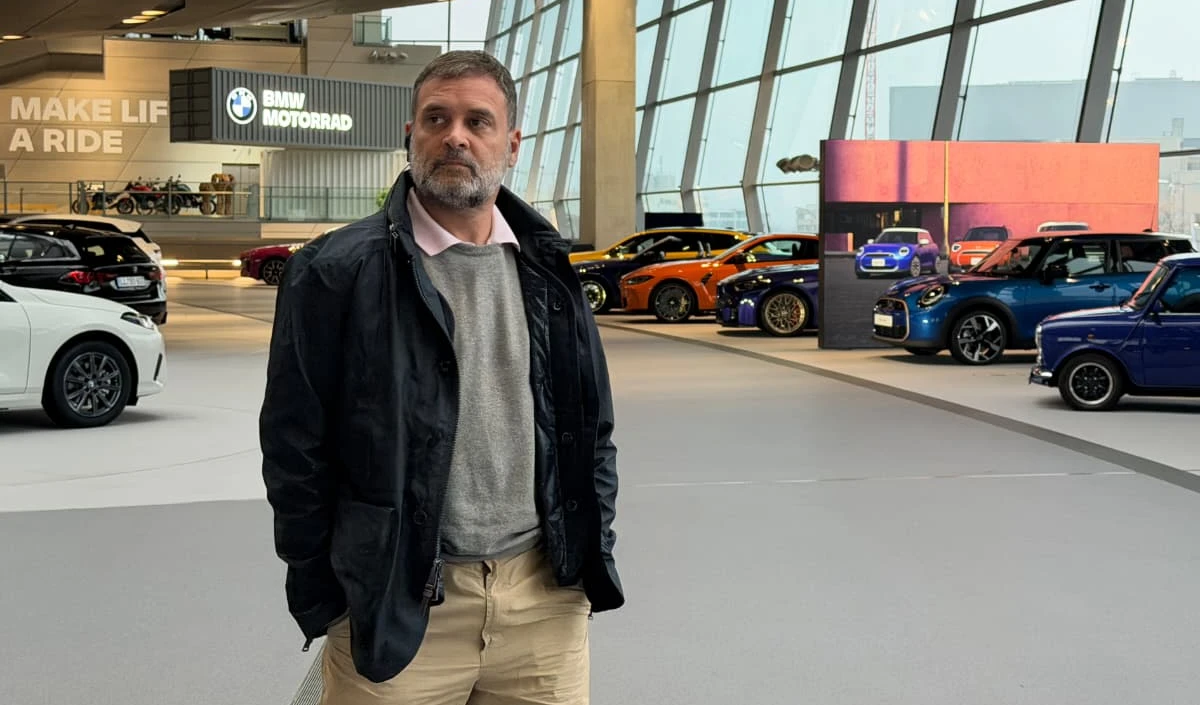 राहुल गांधी का जर्मनी से