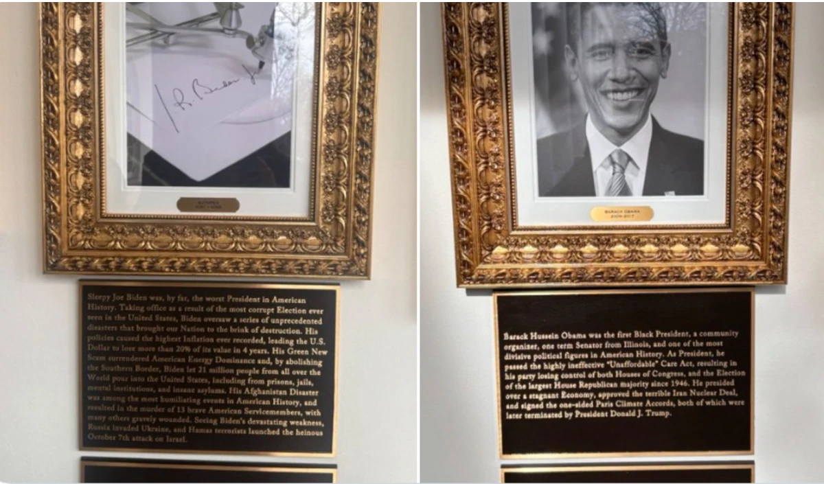 White House में ट्रंप की ‘प्रेसिडेंशियल वॉक ऑफ फेम’, पूर्व राष्ट्रपतियों पर तंज से मचा विवाद