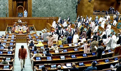 संसद को बाधित करना राष्ट्र को बाधित करना है