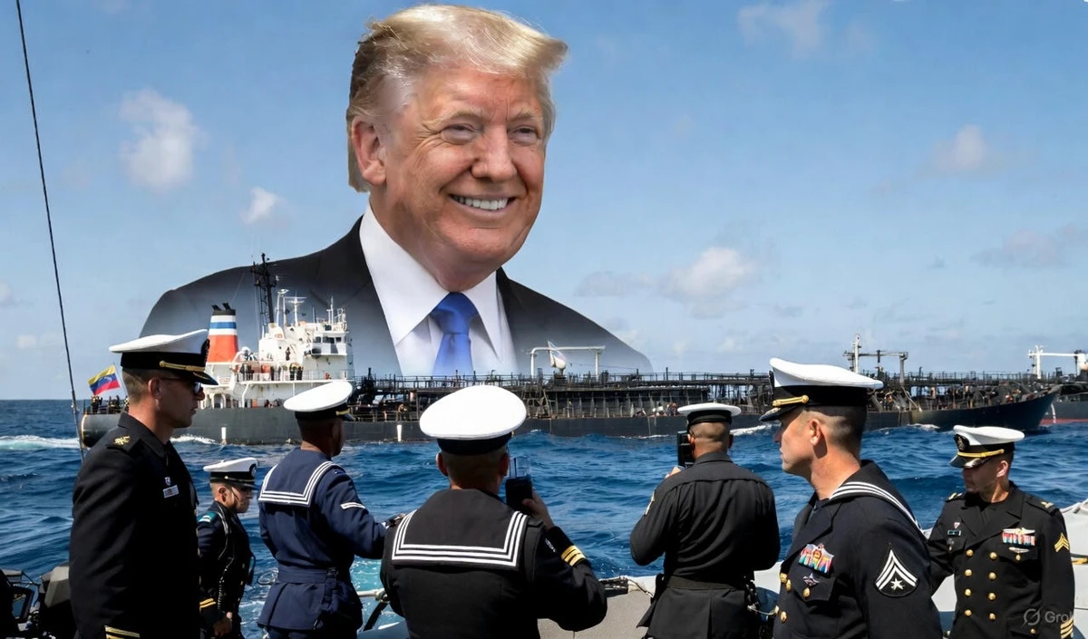 बीच समुंदर अमेरिका ने दिखाई दादागिरी, वेनेजुएला के तेल टैंकर को किया जब्त