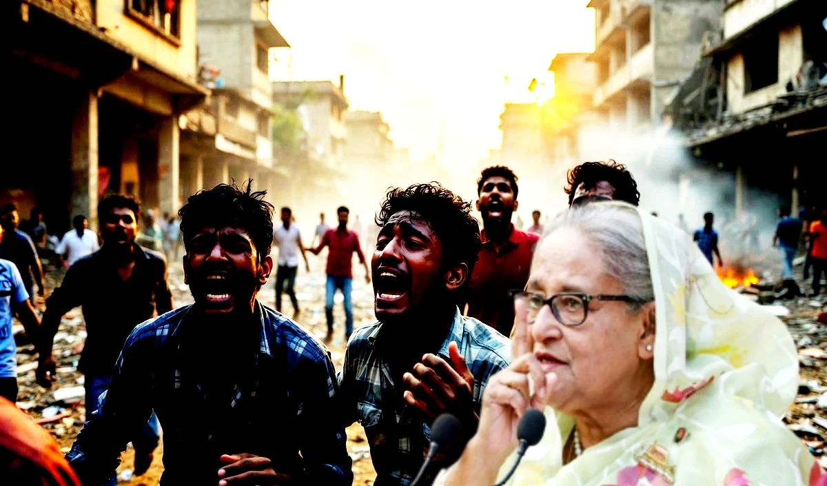मैं लौट...बांग्लादेश बवाल में कूदी शेख हसीना, बयान ने मचा दिया बवाल