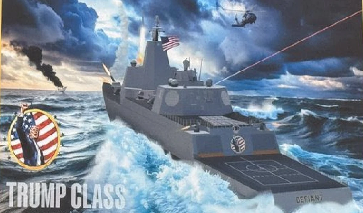 अमेरिकी नौसेना के लिए बनेगा नया युद्धपोत, ट्रंप ने गोल्जन फ्लीट योजना का किया ऐलान 