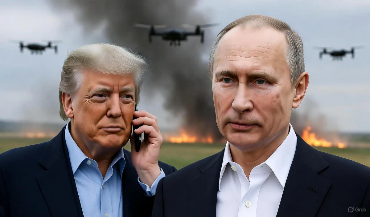 पुतिन के घर के पास ड्रोन अटैक का रूस ने आरोप लगाया, ट्रंप ने तुरंत मॉस्को फोन घुमाया