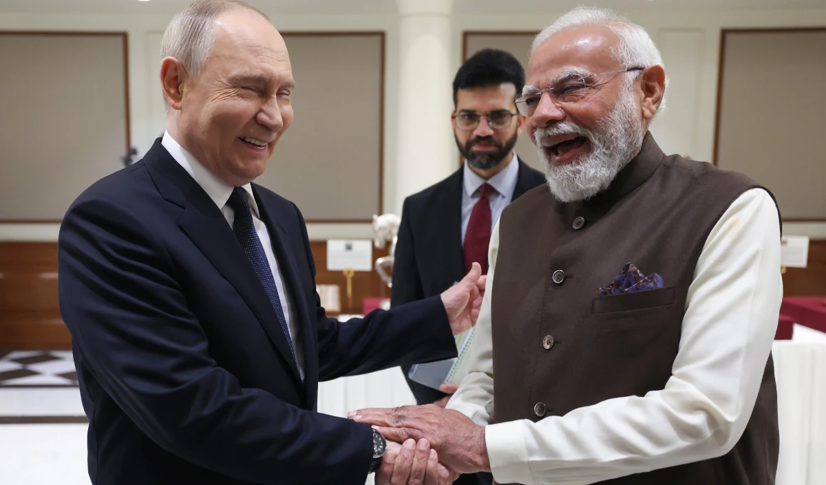 Hyderbad House में शुरू हुई Modi-Putin की बैठक, भारत–रूस संबंधों की दशकों पुरानी नींव और नेतृत्व की दूरदर्शिता पर दिया जोर 