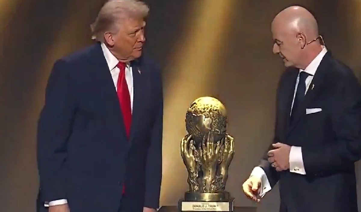 Nobel नहीं FIFA ही सही, शांति पुरस्कार मिलते ही स्टेज पर नाचने लगे ट्रंप