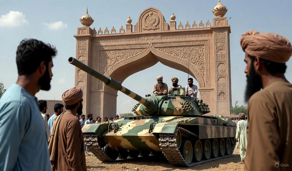 अफगानिस्तान को धमका रहा था पाकिस्तान, तभी तालिबान ने तोप लगाया और स्पिन बोल्डक गेट ही उड़ा दिया