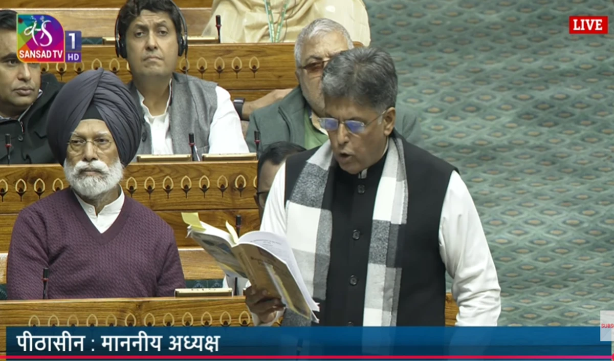 कांग्रेस सांसद मनीष तिवारी का दावा, चुनाव आयोग को SIR कराने का कोई कानूनी अधिकार नहीं