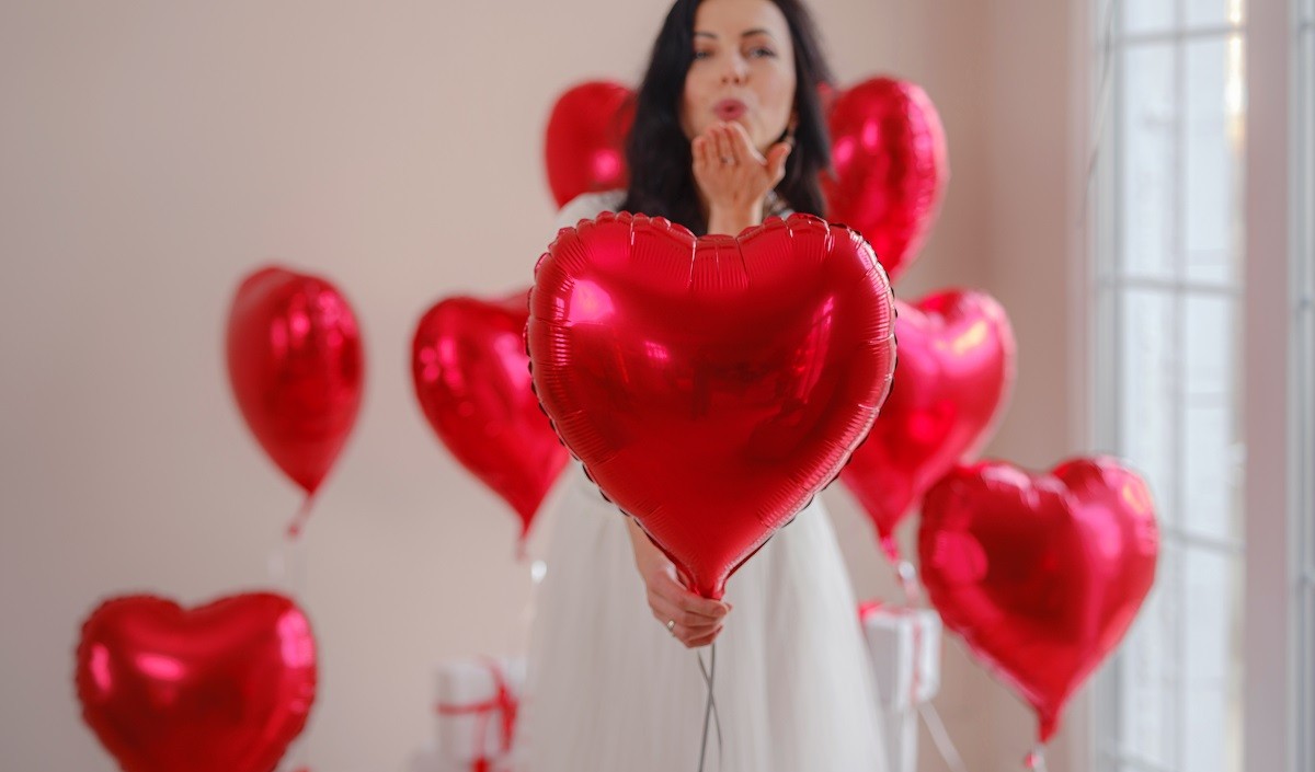 Single celebrating Valentine Day Single celebrating Valentine Day