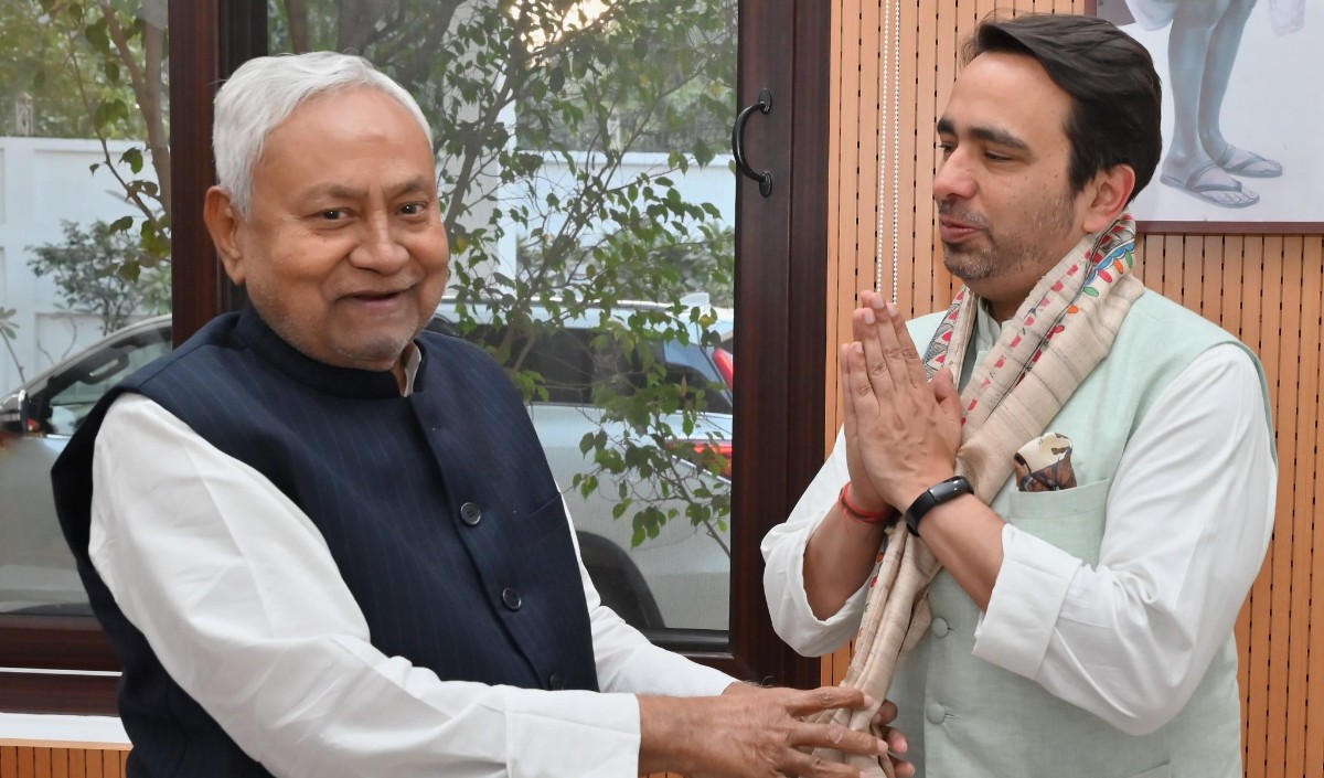 Jayant Chaudhary CM Nitish