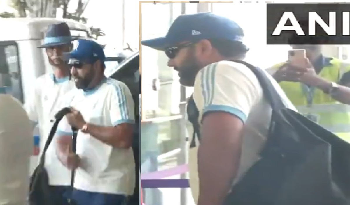 Champions Trophy 2025 के लिए दुबई रवाना हुई टीम इंडिया, रोहित शर्मा को एयरपोर्ट पर किया गया स्पॉट – Video