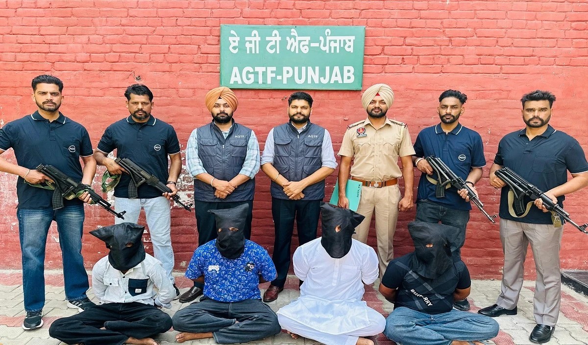 Punjab police पंजाब के मनसा में आतंकवादी लांडा हरिके का एक सहयोगी गिरफ्तार