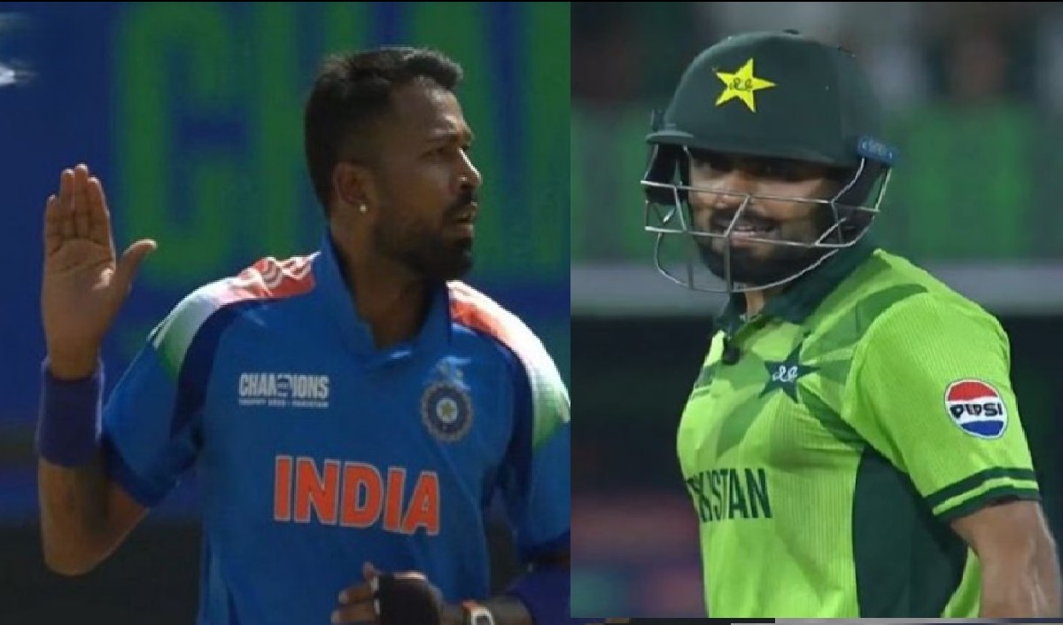 Hardik Pandya and Babar Azam