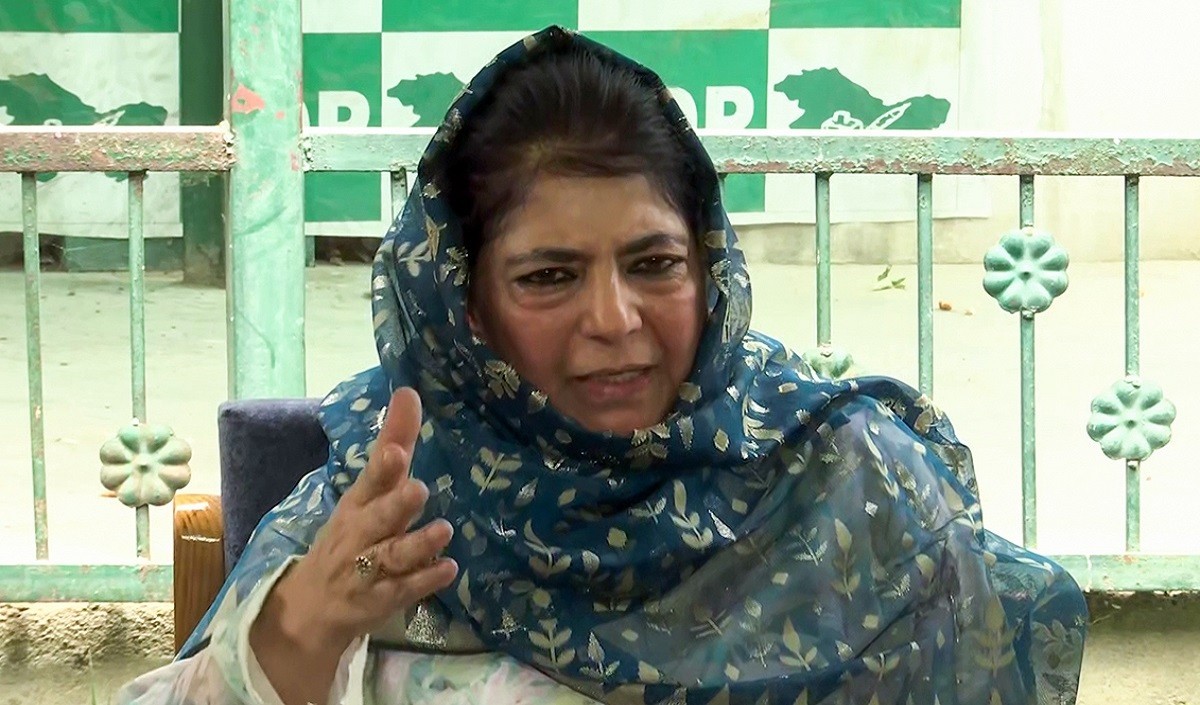 विधानसभा अध्यक्ष एक तरह का ‘मार्शल लॉ’ लागू कर रहे हैं : Mehbooba Mufti