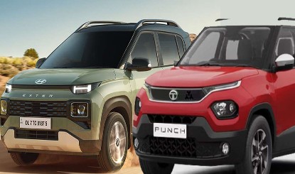 सीएनजी SUV खरीदने की सोच रहे हैं? Hyundai Exter और Tata Punch की तुलना पढ़ें