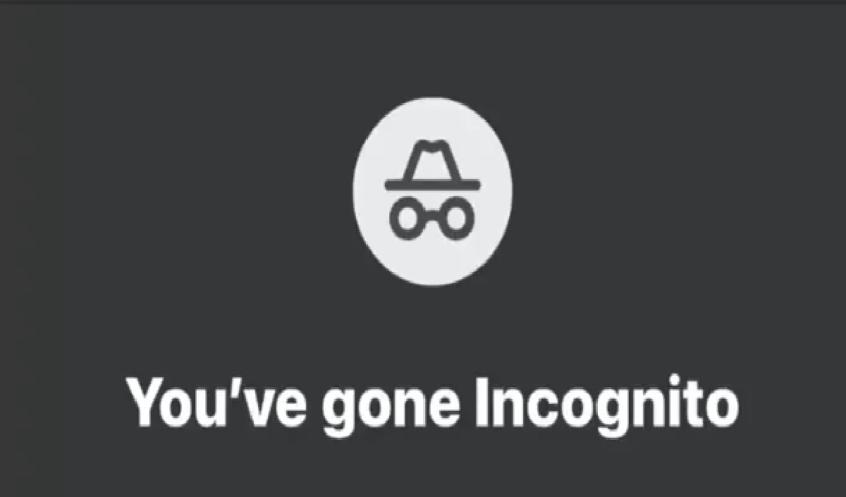 Incognito tab Incognito tab