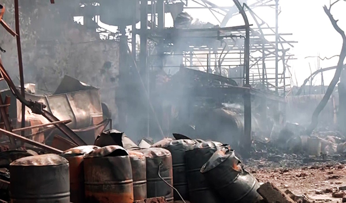 Powerful suicide blast 