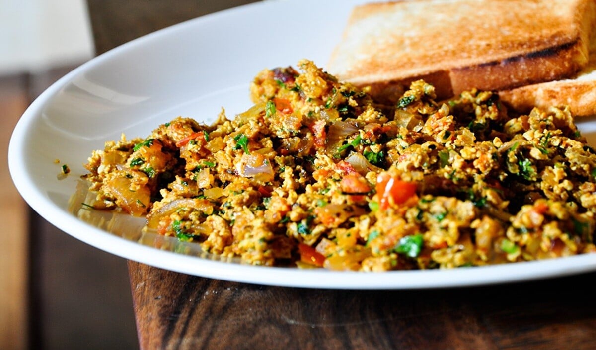 Eggless Bhurji Recipe Eggless Bhurji Recipe