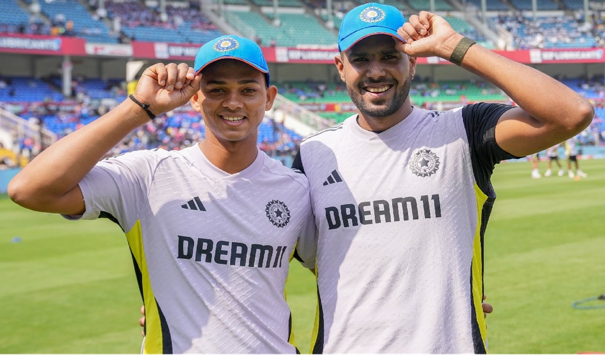 Yashasvi jaiswal and harshit rana Yashasvi jaiswal and harshit rana