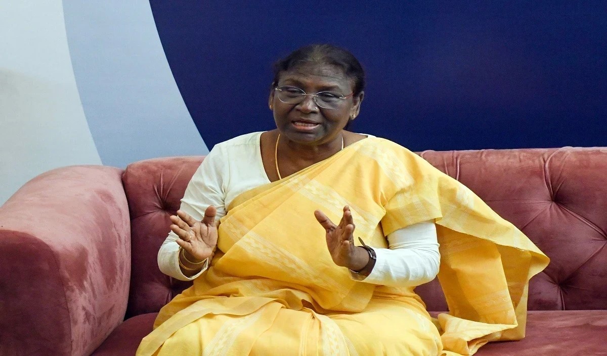 राष्ट्रपति मुर्मू ने भारतीय टीम को दी बधाई राष्ट्रपति मुर्मू ने भारतीय टीम को दी बधाई