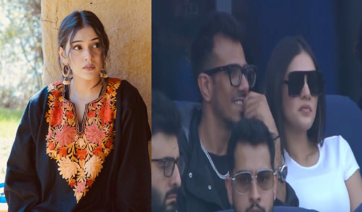 rj mahvash with Yuzvendra Chachal rj mahvash with Yuzvendra Chachal