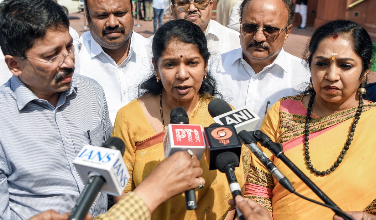 ‘तमिलनाडु का अपमान करना उनकी आदत बन गई है’, DMK सांसद कनिमोझी का केंद्र पर आरोप