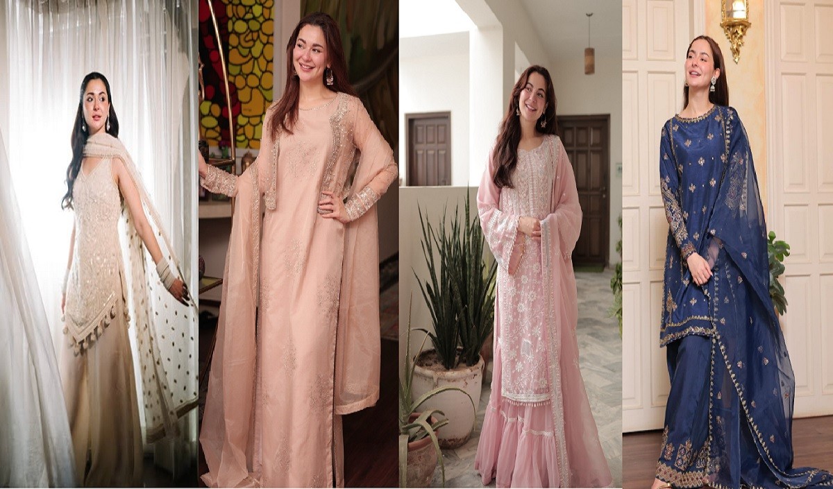  Hania Aamir Inspired Sharara Suits