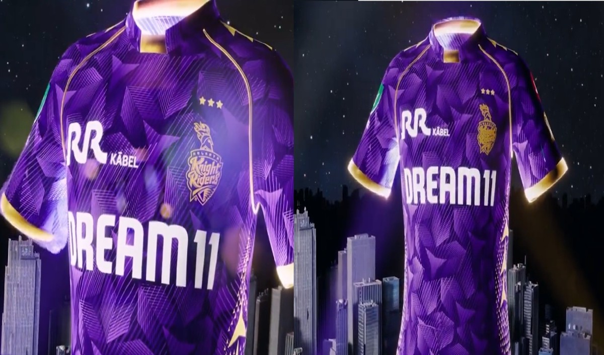 IPL 2025 के लिए केकेआर ने जारी की नई जर्सी, जानें तीन स्टार का मतलब