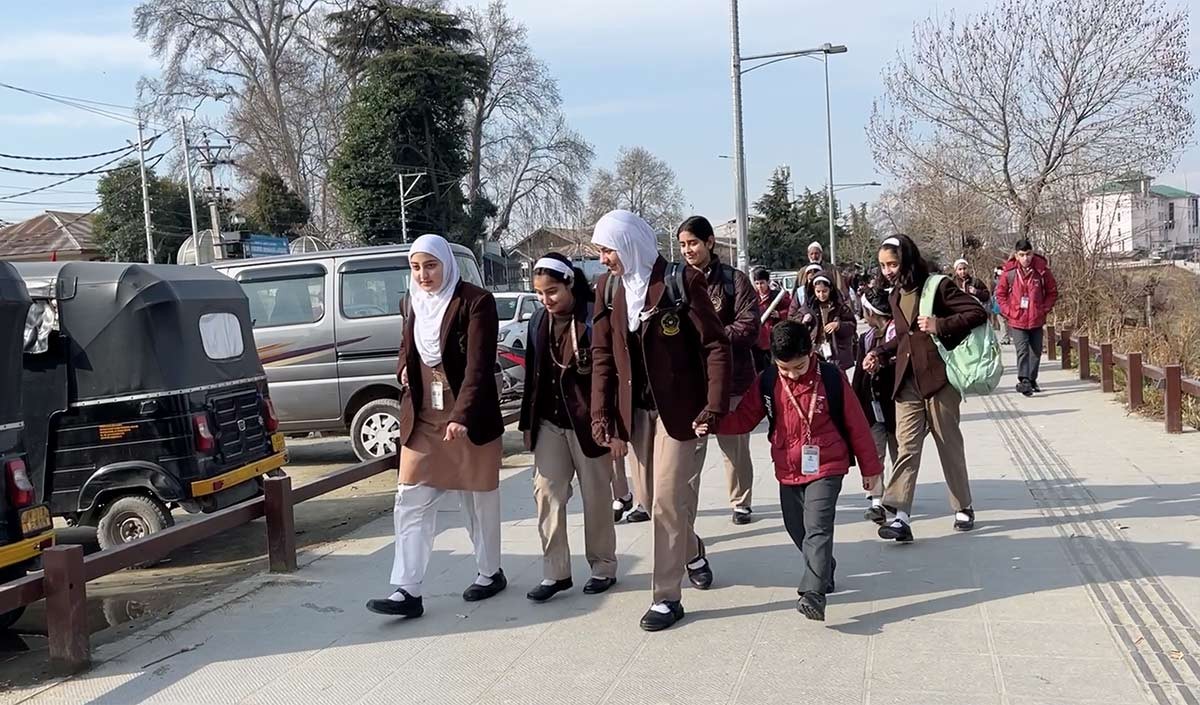 Kashmir Schools reopen Kashmir Schools reopen