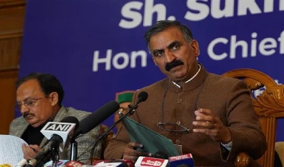 हिमाचल प्रदेश के मुख्यमंत्री सुक्खू ने पहलगाम आतंकी हमले की निंदा की