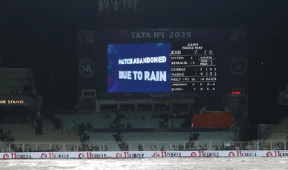 KKR vs PBKS Highlights: बारिश के कारण कोलकाता नाइट राइडर्स और पंजाब किंग्स के बीच मैच हुआ रद्द, श्रेयस अय्यर की टीम को हुआ फायदा 