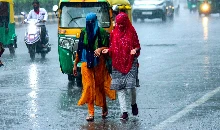 राजस्थान के कई इलाकों में हल्की से मध्यम बारिश
