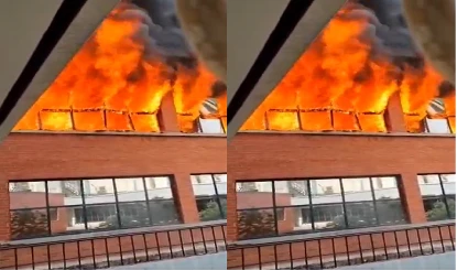 Delhi Fire News: दिल्ली स्थित पीतमपुरा के गुरु गोविंद सिंह कॉलेज की बिल्डिंग धू धू कर जली, दो फ्लोर में लगी  आग