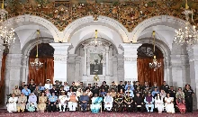 President Droupadi Murmu ने देश के जांबाज सैनिकों को किया सम्मानित, सेना के जवानों को दिए वीरता पुरस्कार