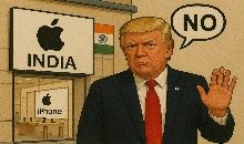 भारत नहीं, अमेरिका में आईफोन बनाइए…Apple CEO को ट्रंप ने दे दी टैरिफ लगाने की धमकी