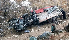 Ramban Accident: 700 फुट गहरी खाई में गिरा सेना का वाहन, 3 जवानों की मौत