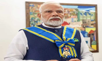 साइप्रस के सर्वोच्च नागरिक सम्मान से सम्मानित हुए पीएम मोदी