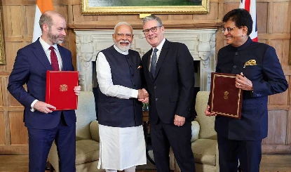 भारत और ब्रिटेन के बीच हुए फ्री ट्रेड एग्रीमेंट से ऐसे दूरगामी वैश्विक असर पड़ेंगे