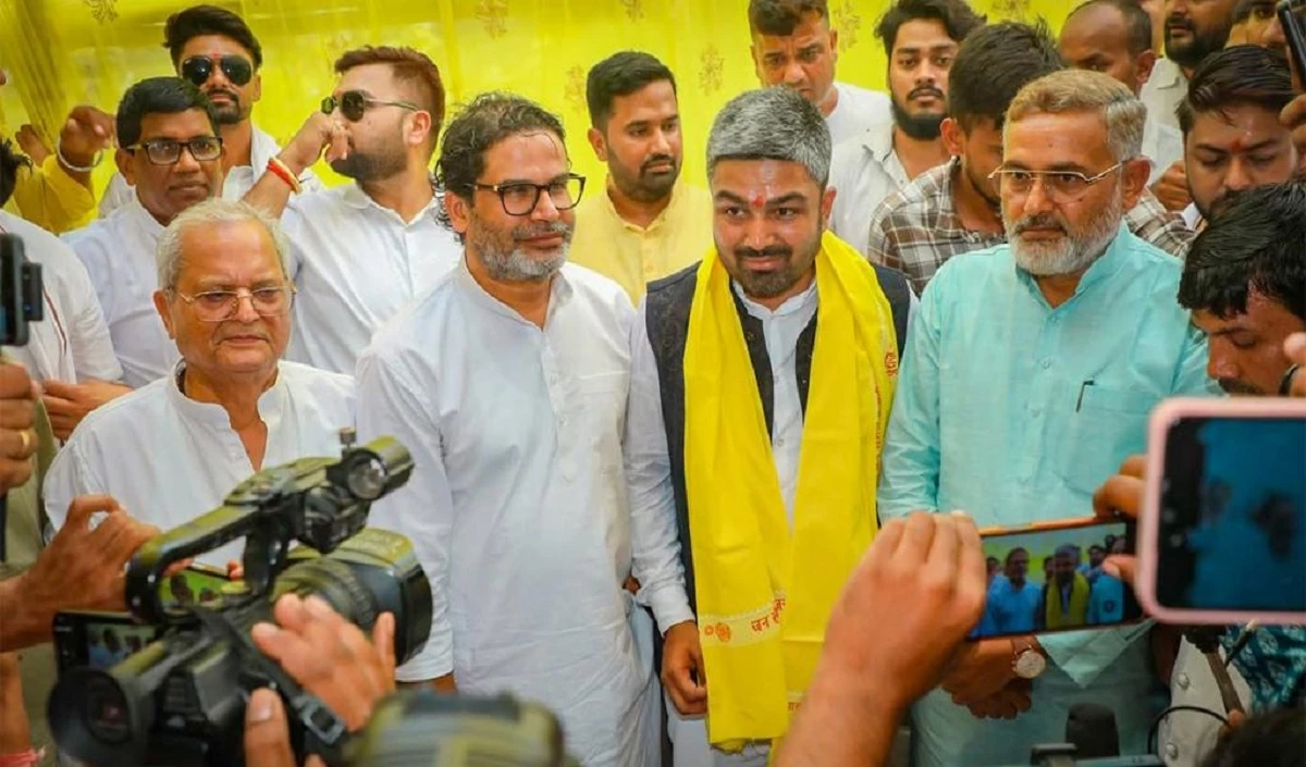 Manish Kashyap joins Prashant Kishor Manish Kashyap joins Prashant Kishor