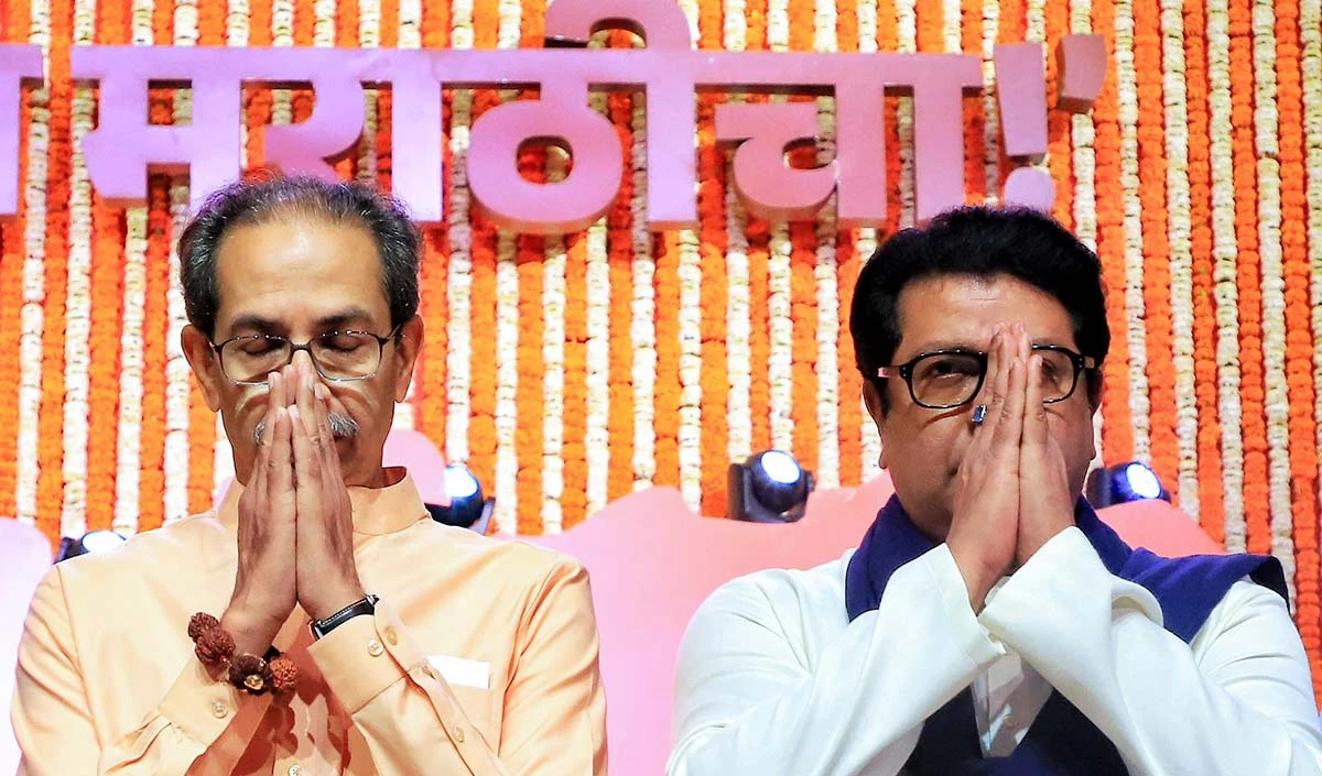 Uddhav Thackeray and Raj Thackeray