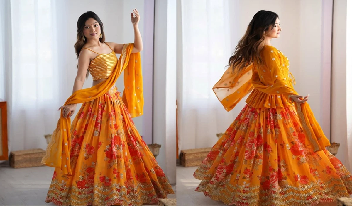Floral Print Lehenga: रक्षाबंधन पर न्यू लुक पाने के लिए कैरी करें फ्लोरल प्रिंट लहंगे, दिखेंगी सबसे सुंदर