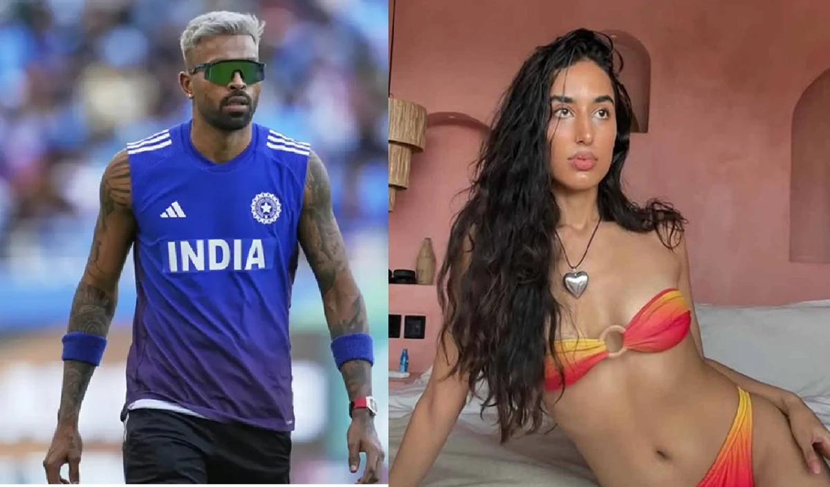 Hardik Pandya and Mahieka Sharma