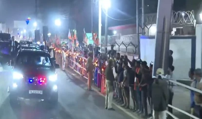 Guwahati में PM Modi का मेगा Roadshow, 