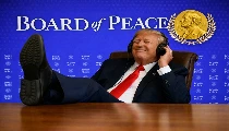 Board of Peace अब दुनिया में चल रहे युद्धों को खत्म कराएगा, वैसे ही जैसे ट्रंप ने अब तक 8 जंगें रुकवा दी, ख्वाबों में जो आए...UP Power के जरिए अमेरिका उसे बताए Board of Peace अब दुनिया में चल रहे युद्धों को खत्म कराएगा, वैसे ही जैसे ट्रंप ने अब तक 8 जंगें रुकवा दी, ख्वाबों में जो आए...UP Power के जरिए अमेरिका उसे बताए