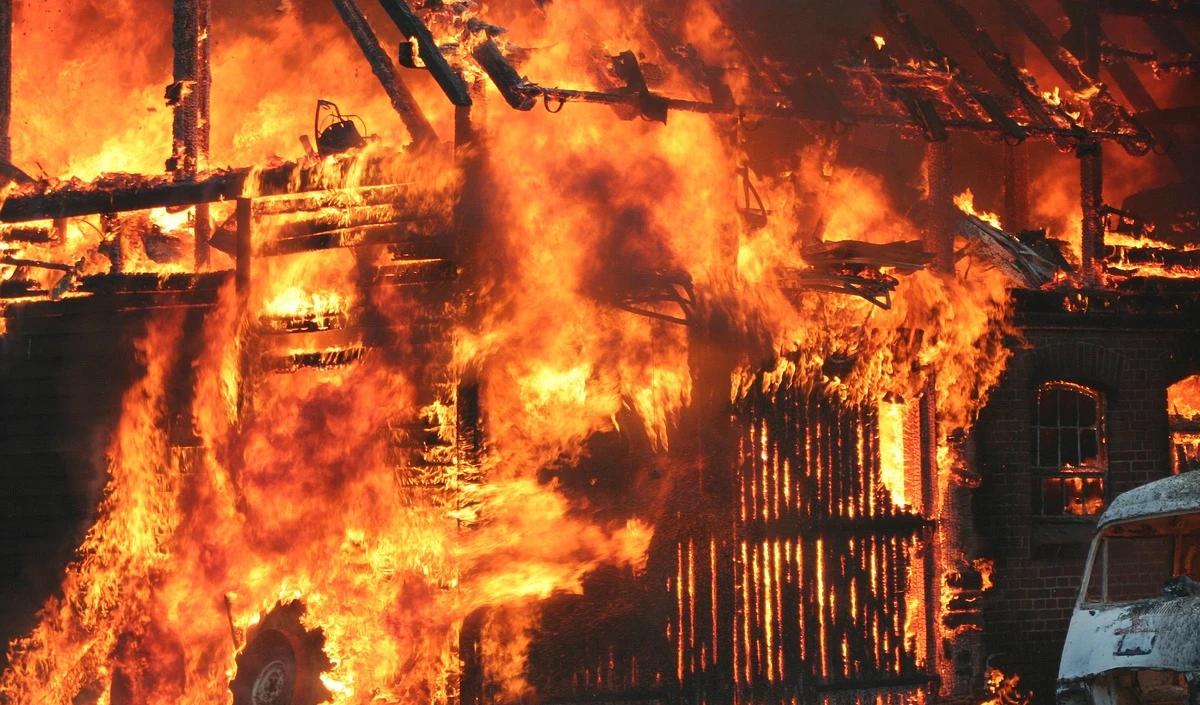 West Bengal Massive fire West Bengal Massive fire