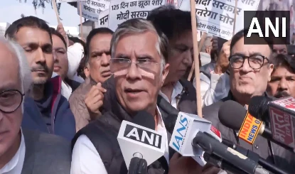 MGNREGA के नए कानून पर Congress का हल्ला बोल, Modi सरकार के खिलाफ छेड़ा संग्राम