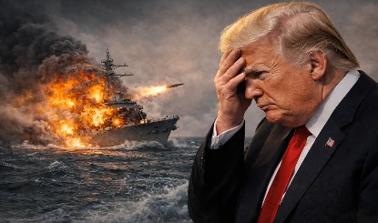 अमेरिका के युद्धपोतों पर ईरान का बड़ा धमाका, चीन ने भेजे हथियार!