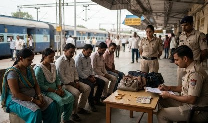 सोने-चांदी के जेवर चुराने वाले Bhavnagar के गिरोह का भंडाफोड़, Jhansi Railway Police ने दबोचा